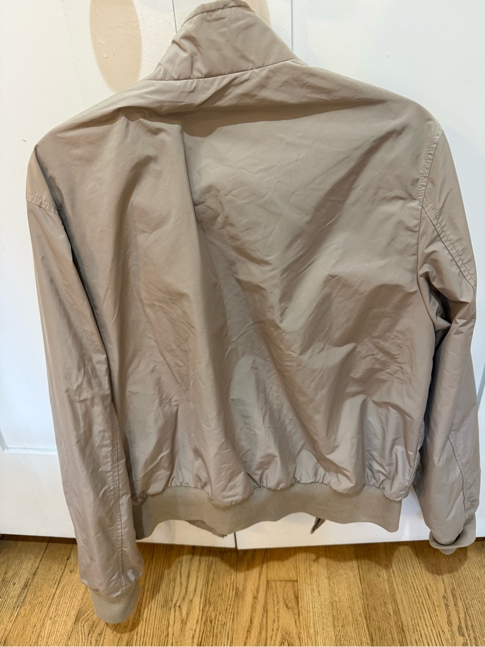 Burberry Brit men Khaki Beige Check Bomber Jacket - Picture 2 of 2